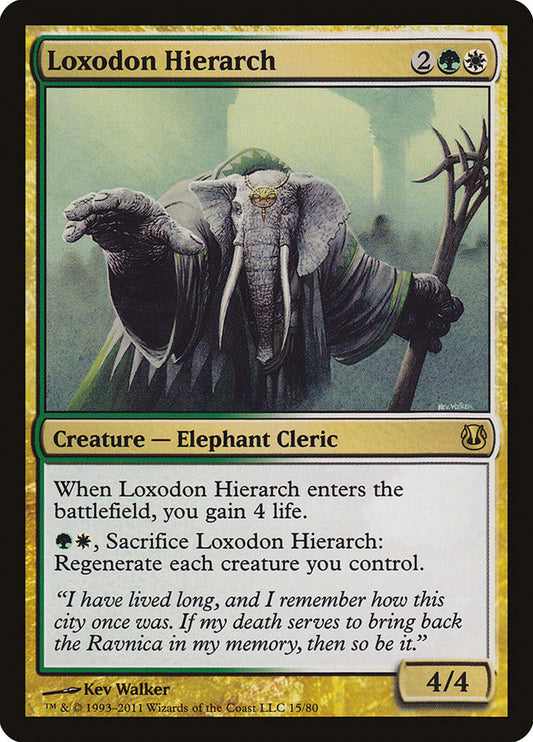 Loxodon Hierarch: Duel Decks: Ajani vs. Nicol Bolas