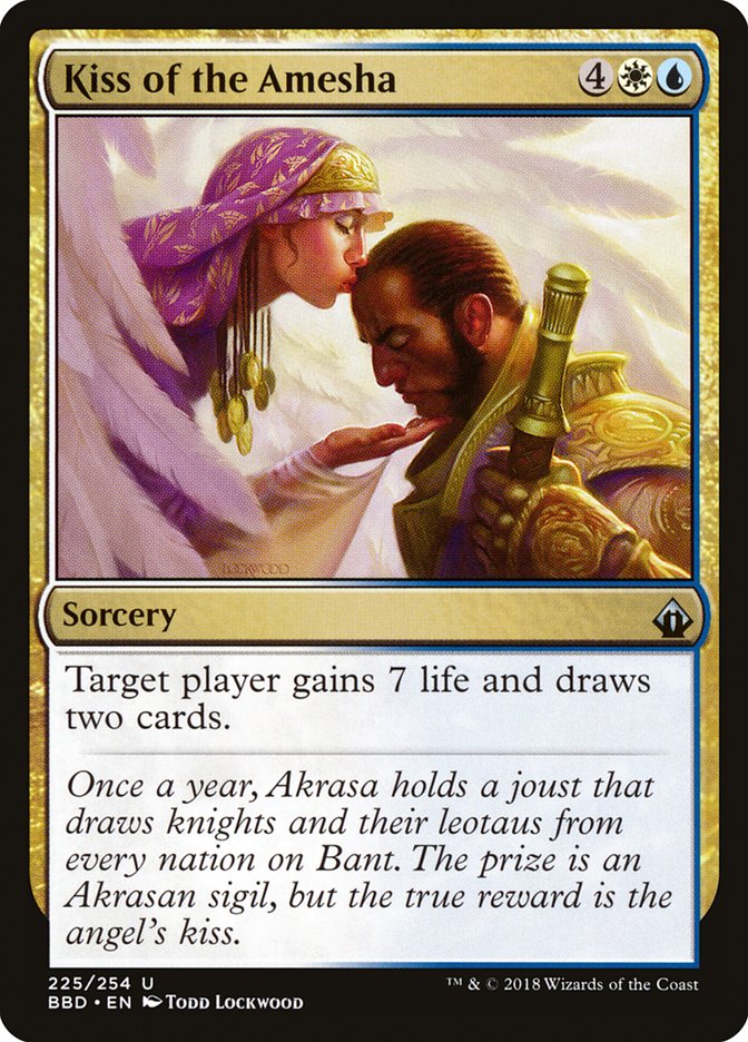 Kiss of the Amesha - (Foil): Battlebond