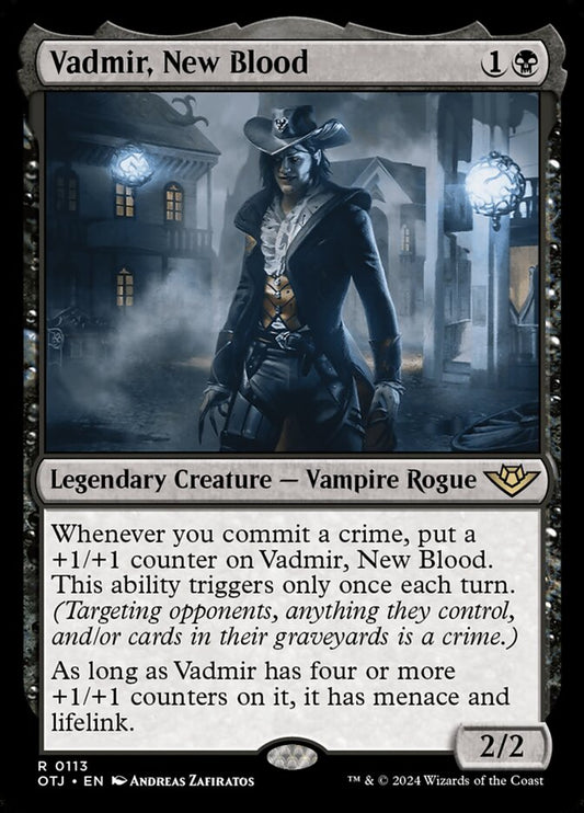 Vadmir, New Blood - (Foil): Outlaws of Thunder Junction