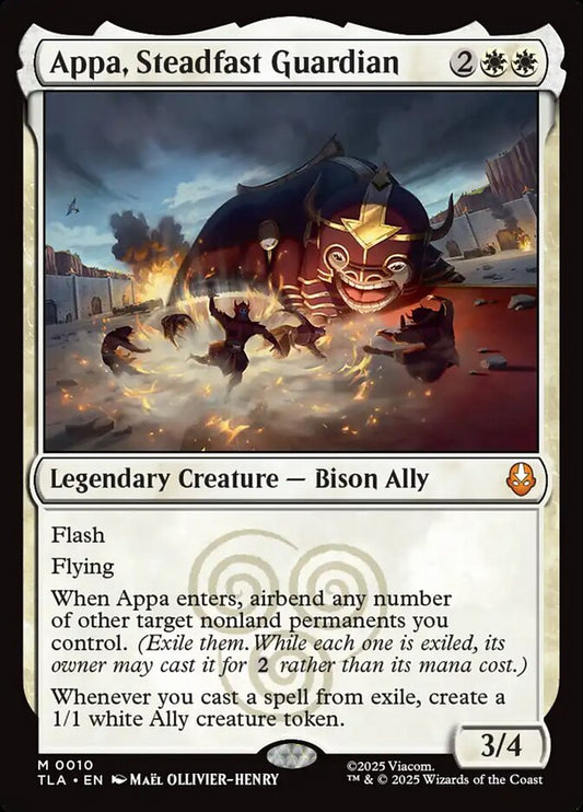 Appa, Steadfast Guardian - (Foil): Avatar: The Last Airbender