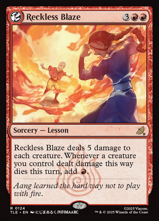 Reckless Blaze: Avatar: The Last Airbender Eternal