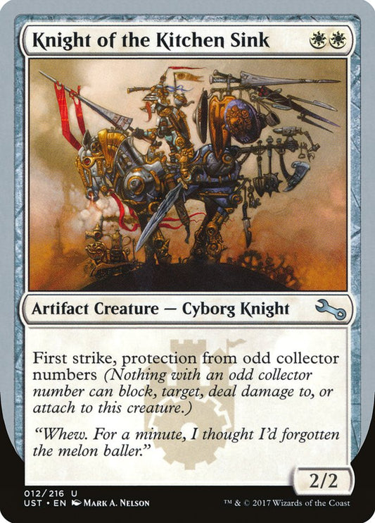 Knight of the Kitchen Sink - (Foil): Unstable