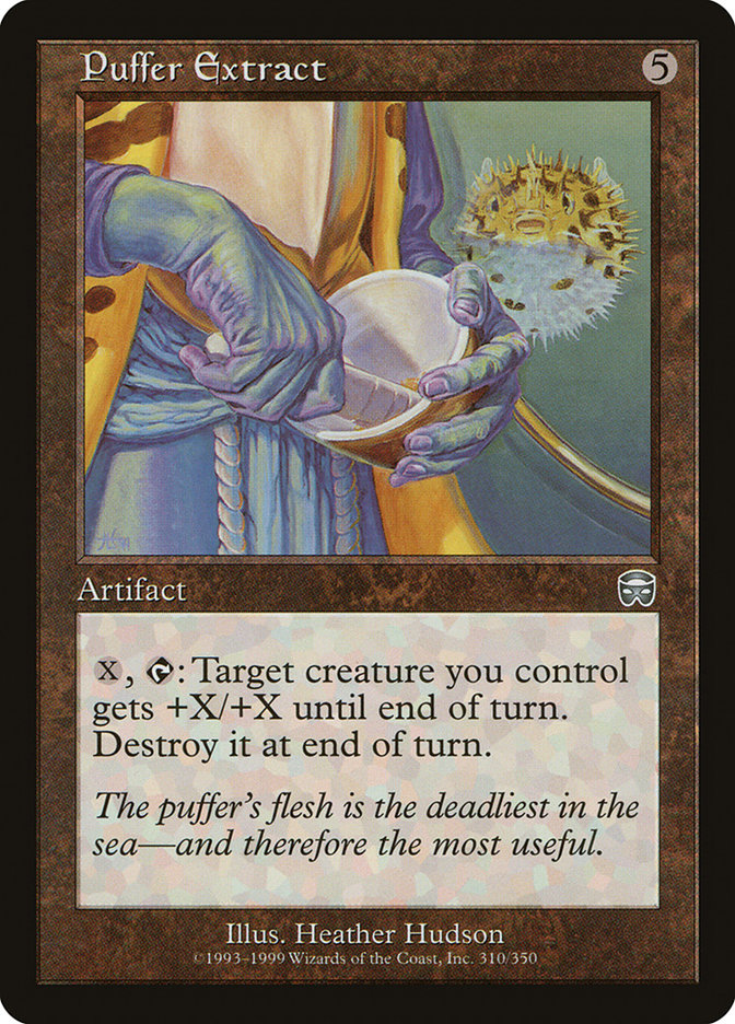 Puffer Extract - (Foil): Mercadian Masques