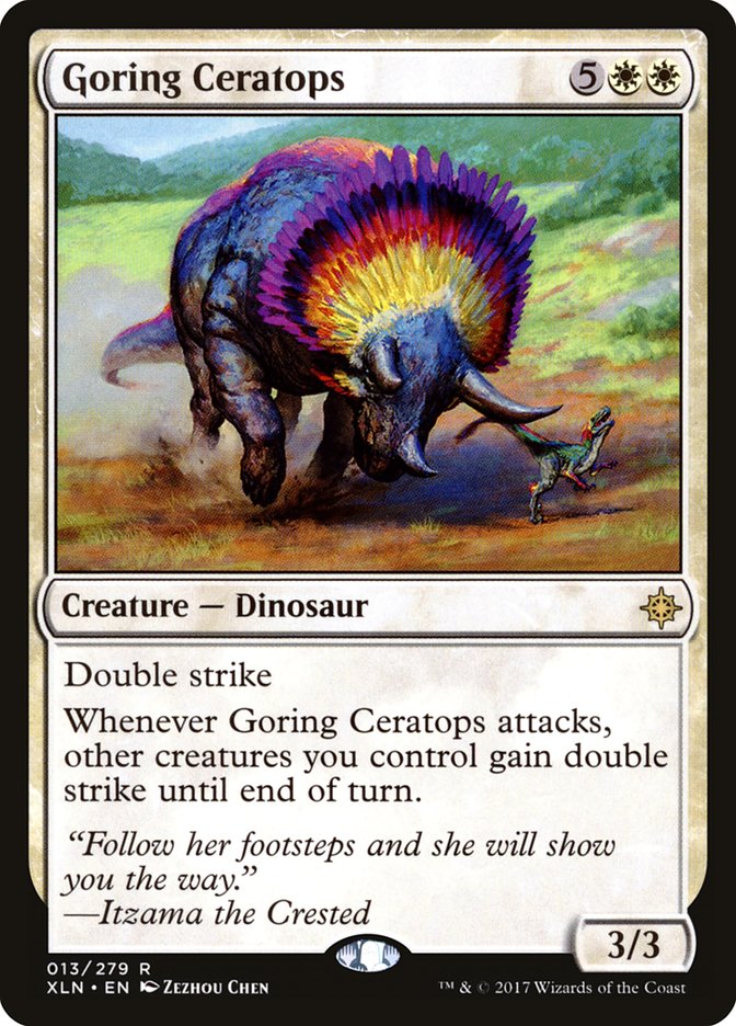 Goring Ceratops: Ixalan