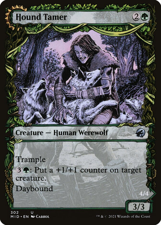 Hound Tamer // Untamed Pup (Showcase): Innistrad: Midnight Hunt