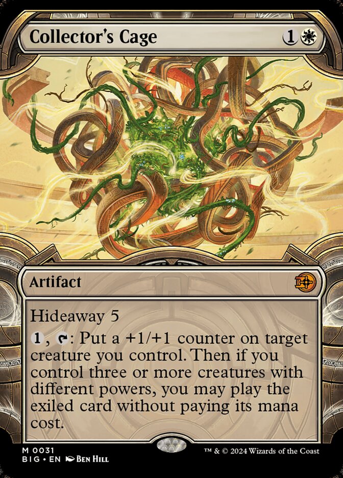 Collector's Cage (#031) (Showcase): The Big Score