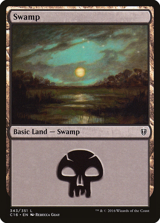 Swamp (#343): Commander 2016