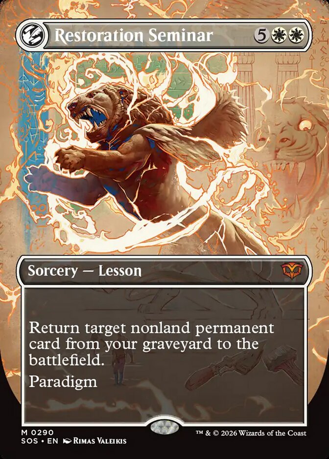 Restoration Seminar - (Foil): Secrets of Strixhaven
