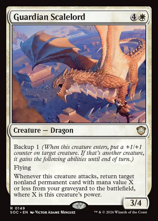 Guardian Scalelord: Secrets of Strixhaven Commander