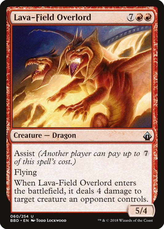 Lava-Field Overlord - (Foil): Battlebond