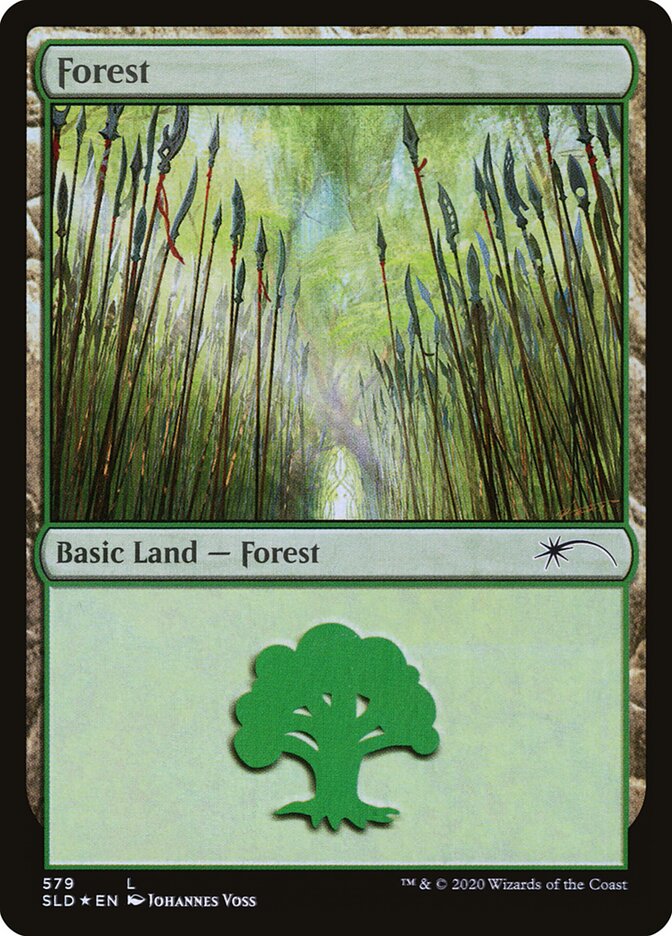 Forest (Secret Lair) (#579) - (Foil): Secret Lair Drop