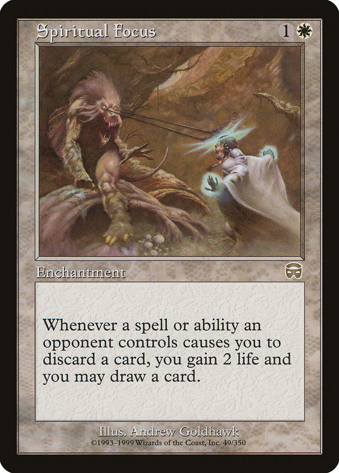 Spiritual Focus - (Foil): Mercadian Masques
