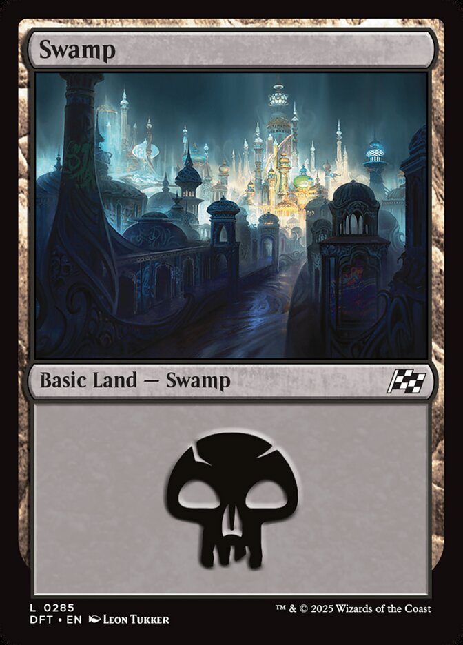 Swamp (#285) - (Foil): Aetherdrift