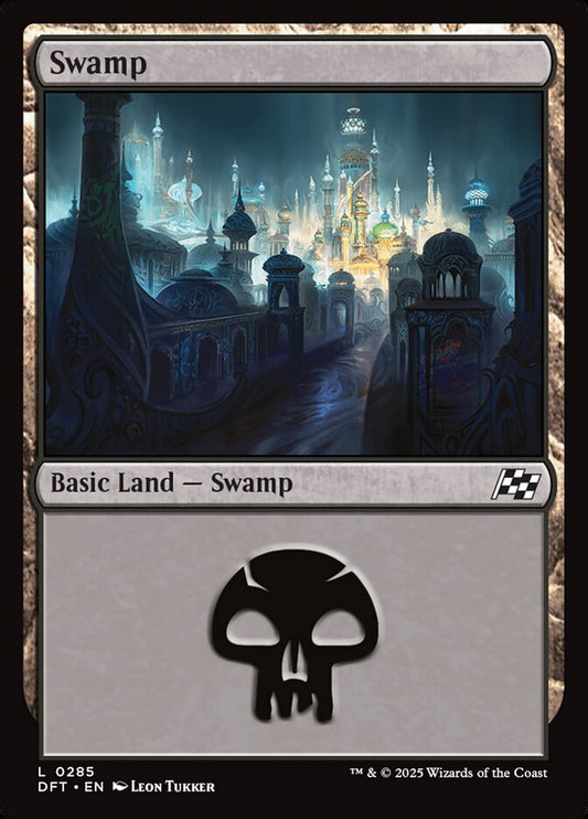 Swamp (#285) - (Foil): Aetherdrift