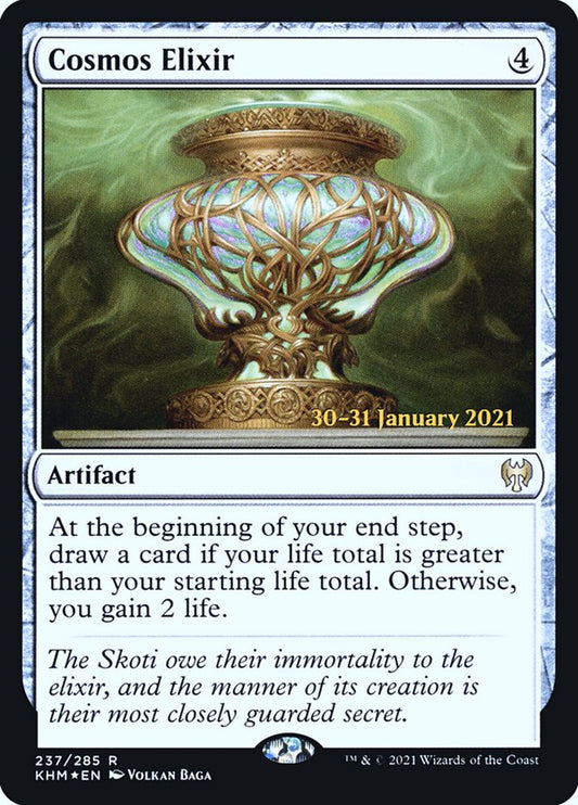 Cosmos Elixir (Prerelease) (Kaldheim) - (Foil): Kaldheim Promos