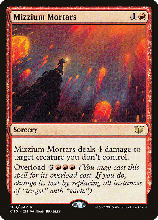 Mizzium Mortars: Commander 2015