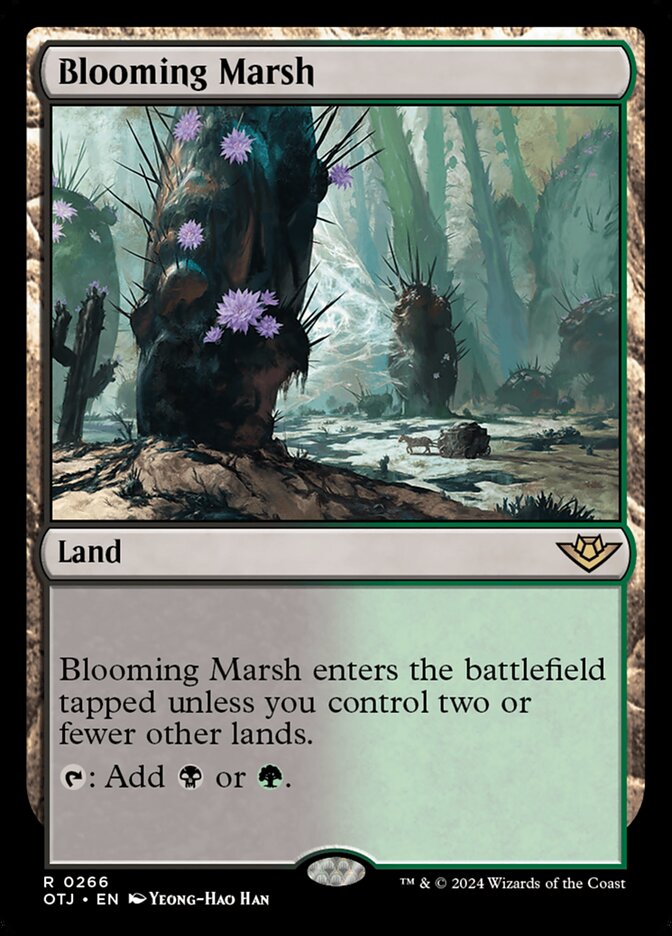 Blooming Marsh - (Foil): Outlaws of Thunder Junction