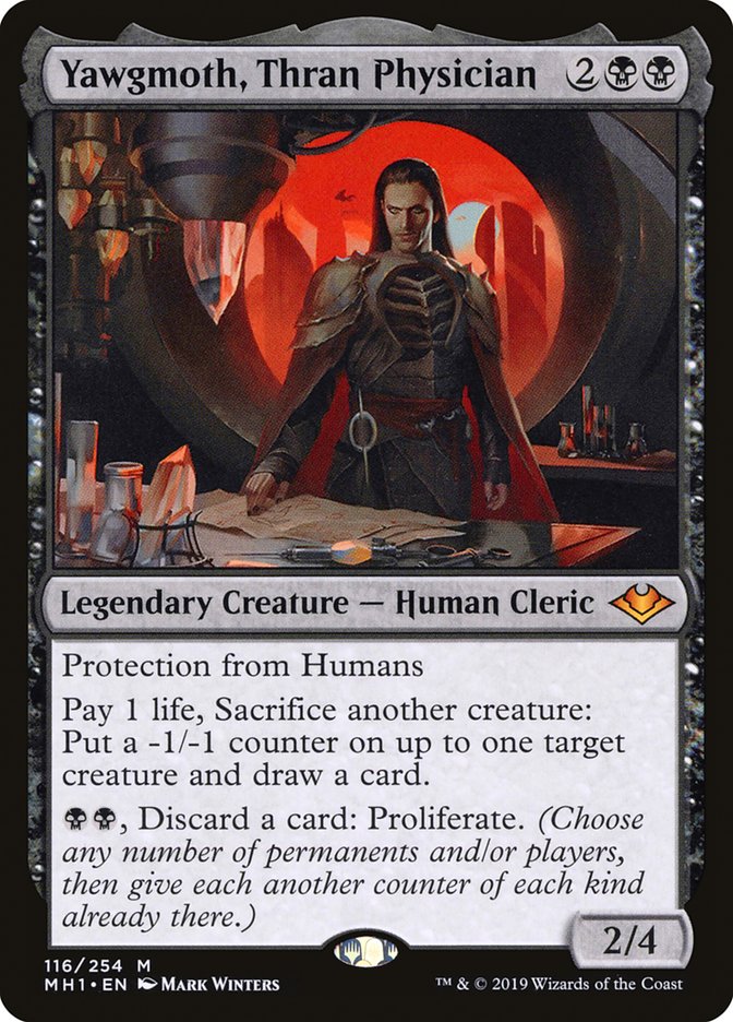 Yawgmoth, Thran Physician - (Foil): Modern Horizons