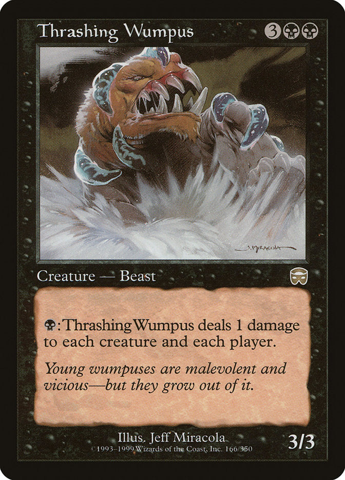 Thrashing Wumpus: Mercadian Masques