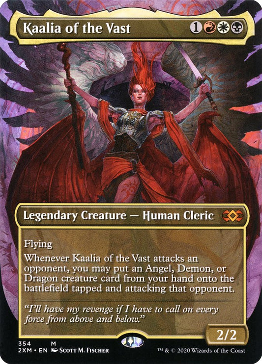 Kaalia of the Vast (Borderless): Double Masters