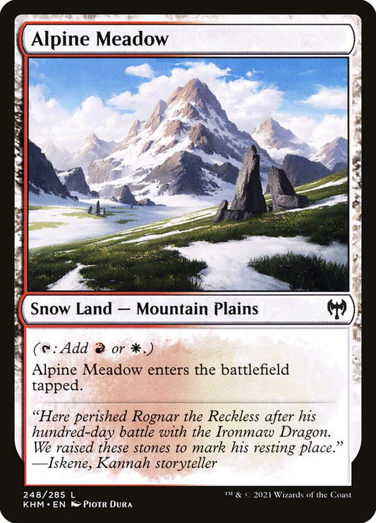 Alpine Meadow - (Foil): Kaldheim