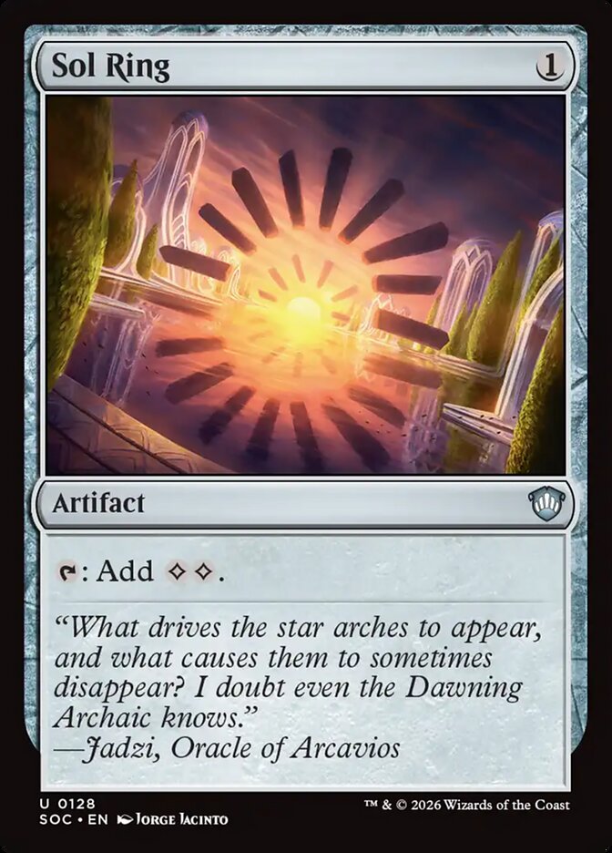 Sol Ring: Secrets of Strixhaven Commander