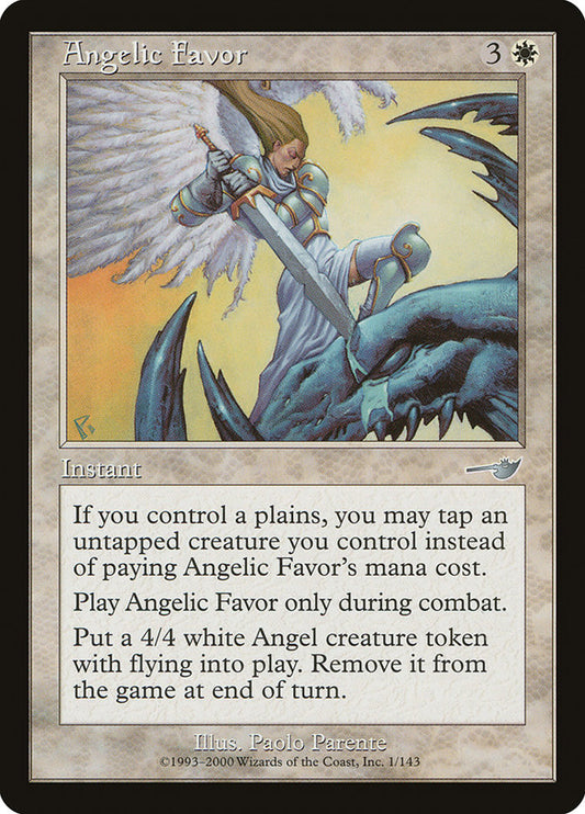 Angelic Favor - (Foil): Nemesis