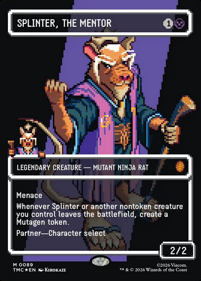 Splinter, the Mentor - (Foil): Teenage Mutant Ninja Turtles Eternal