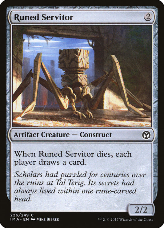 Runed Servitor: Iconic Masters