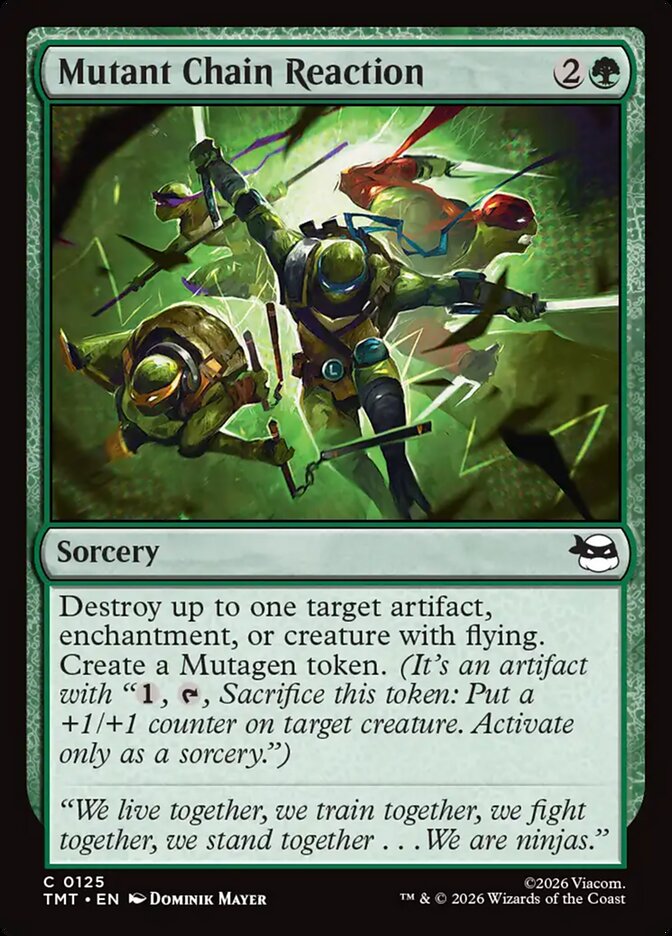 Mutant Chain Reaction - (Foil): Teenage Mutant Ninja Turtles