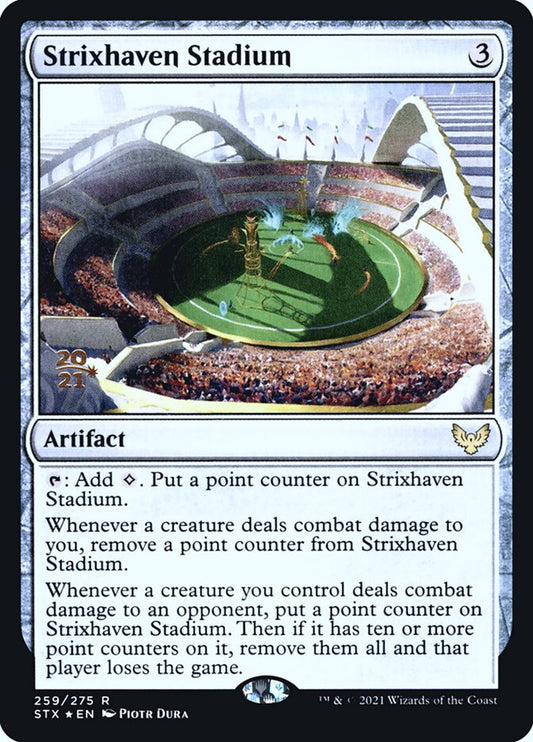 Strixhaven Stadium (Prerelease) (Strixhaven: School of Mages) - (Foil): Strixhaven: School of Mages Promos