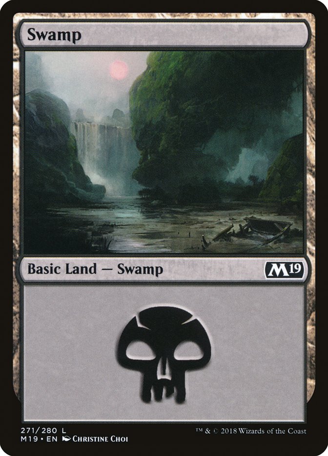 Swamp (#271): Core Set 2019