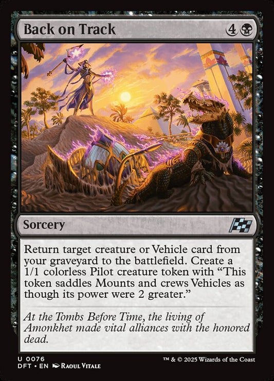 Back on Track - (Foil): Aetherdrift