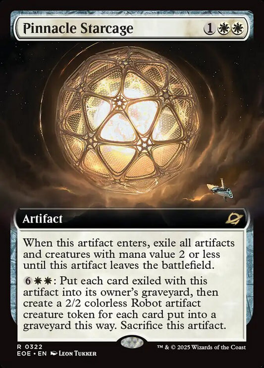 Pinnacle Starcage (Extended Art) - (Foil): Edge of Eternities