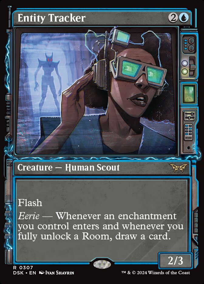 Entity Tracker (Showcase) - (Foil): Duskmourn: House of Horror