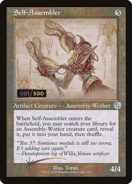 Self-Assembler (#114) (Retro Frame) - (Foil): The Brothers' War Retro Artifacts