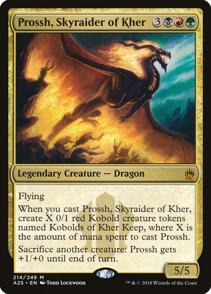 Prossh, Skyraider of Kher - (Foil): Masters 25