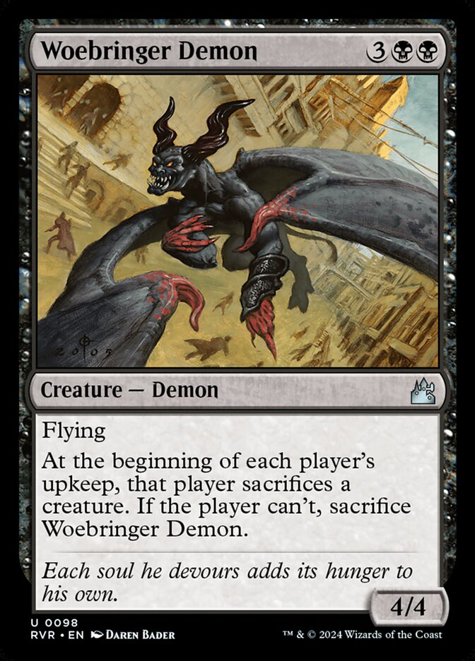 Woebringer Demon: Ravnica Remastered