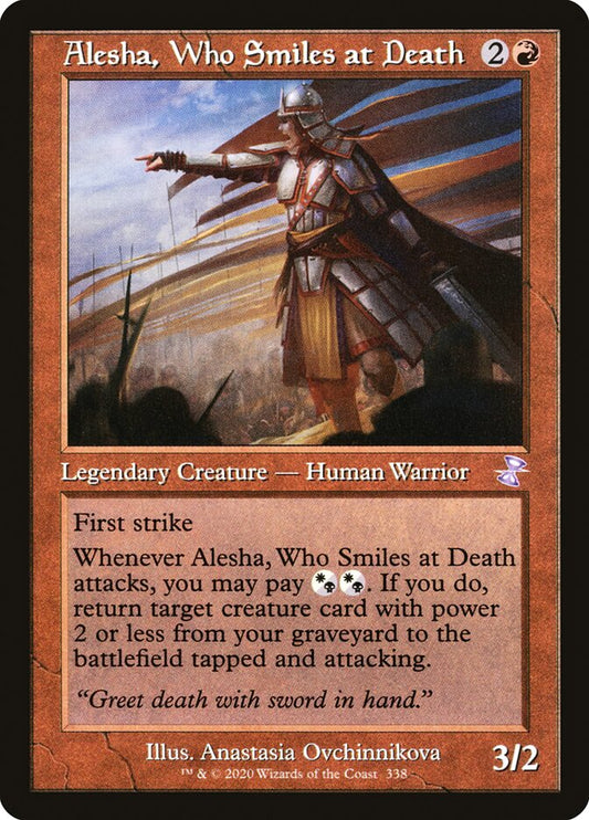 Alesha, Who Smiles at Death (Retro Frame) - (Foil): Time Spiral Remastered
