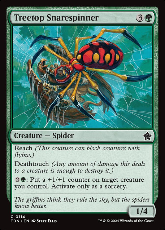 Treetop Snarespinner - (Foil): Foundations