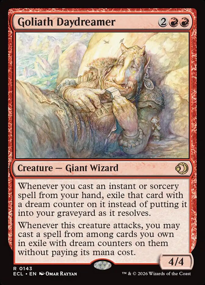 Goliath Daydreamer - (Foil): Lorwyn Eclipsed