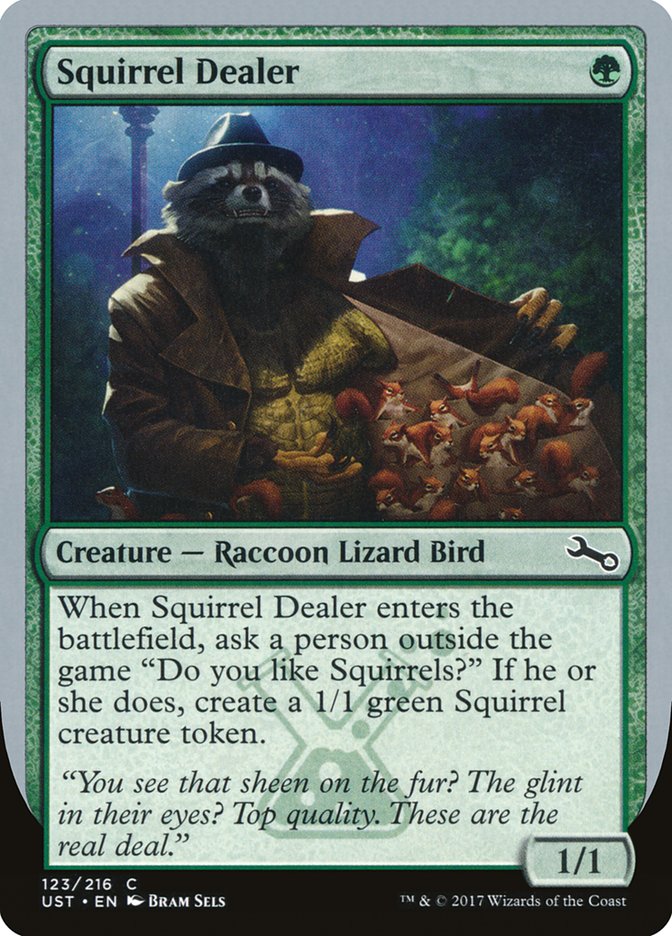 Squirrel Dealer - (Foil): Unstable
