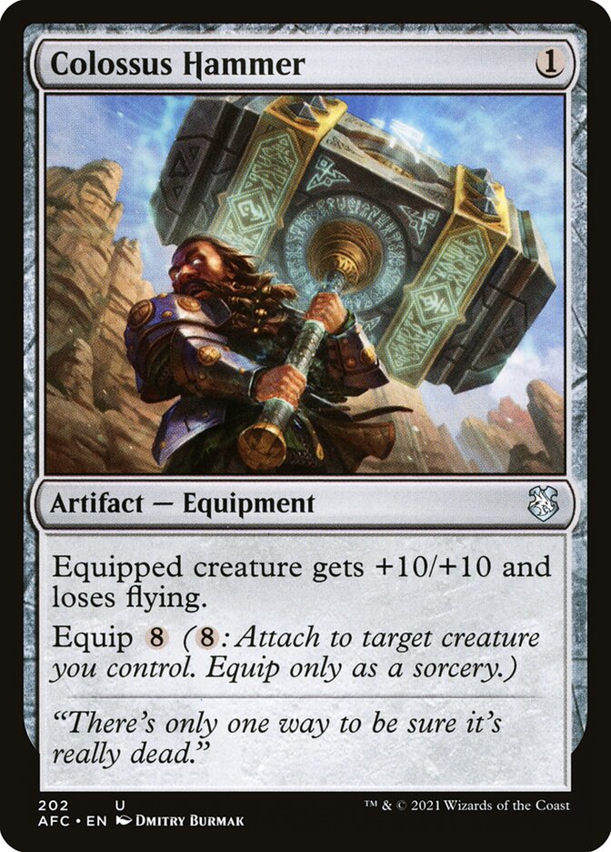 Colossus Hammer: Forgotten Realms Commander