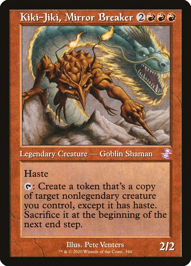 Kiki-Jiki, Mirror Breaker (Retro Frame) - (Foil): Time Spiral Remastered