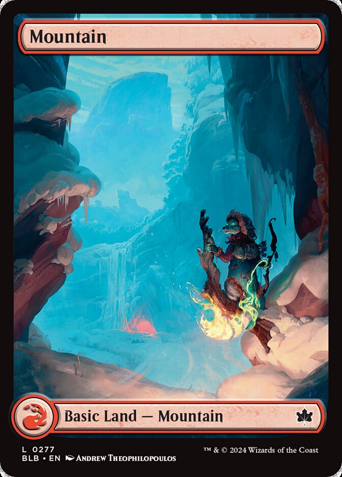Mountain (#277) (Full Art): Bloomburrow