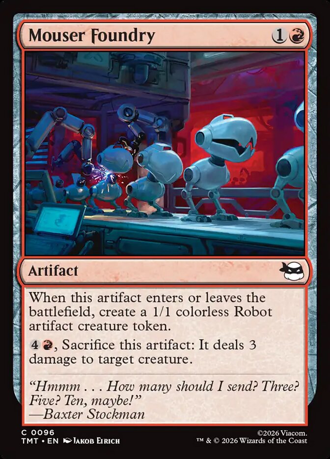 Mouser Foundry - (Foil): Teenage Mutant Ninja Turtles