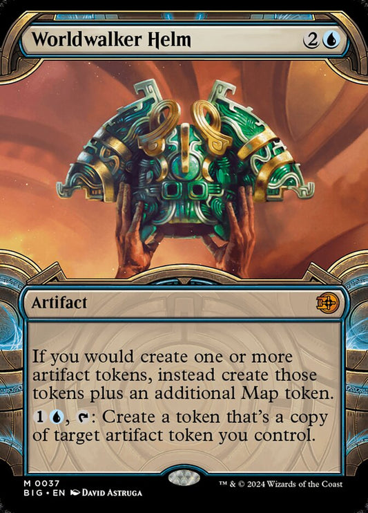 Worldwalker Helm (#037) (Showcase) - (Foil): The Big Score