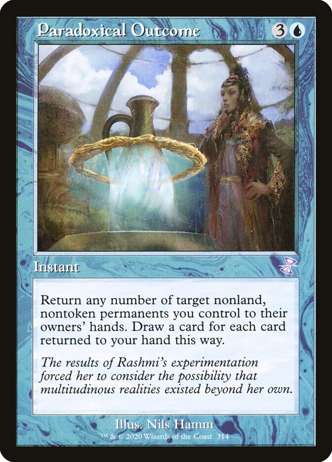 Paradoxical Outcome (Retro Frame) - (Foil): Time Spiral Remastered