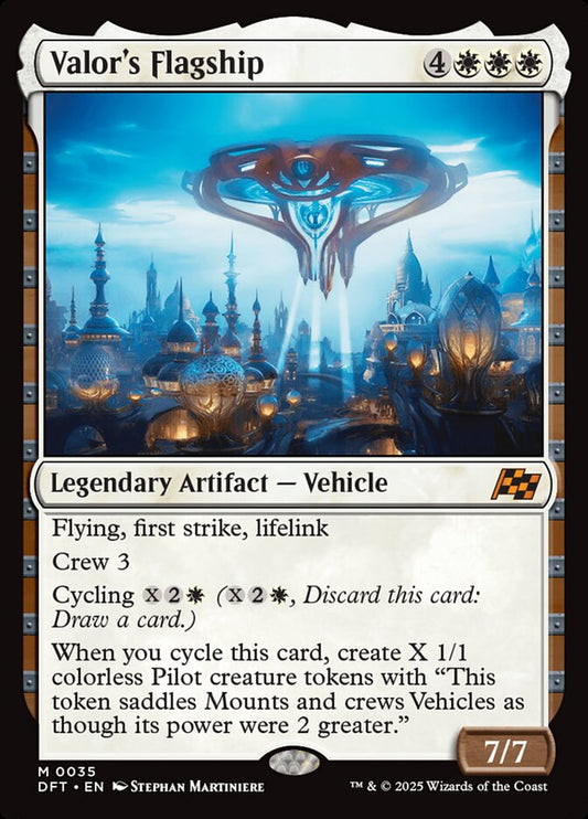 Valor's Flagship - (Foil): Aetherdrift