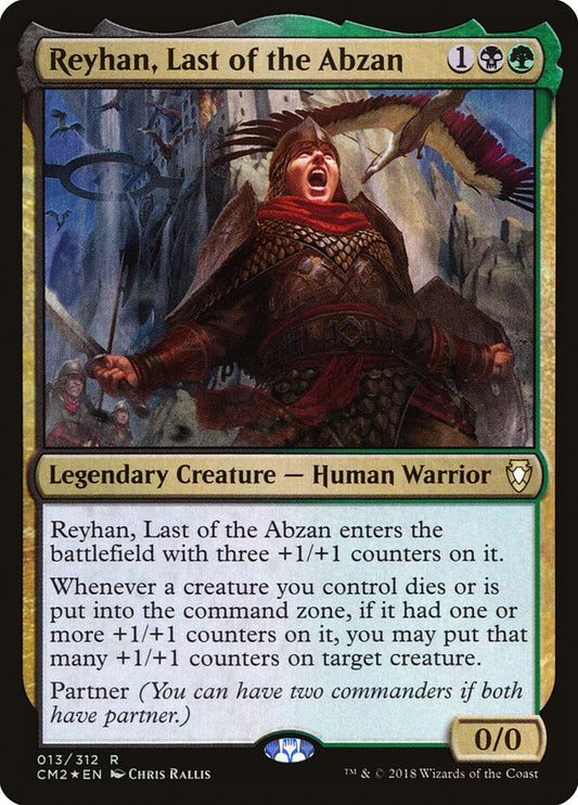 Reyhan, Last of the Abzan - (Foil): Commander Anthology Volume II